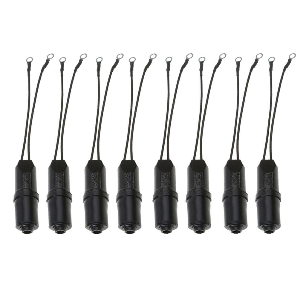 8Pcs Outdoor TV Antenna 300 To 75 Ohm Coaxial Cable Matching Trans-former