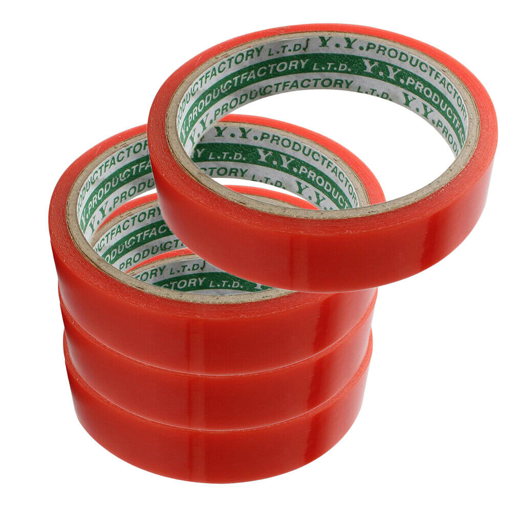4x Double Side Tape tubular rim tapes Bicycle Repair Tools Tire Tubular Adhesive