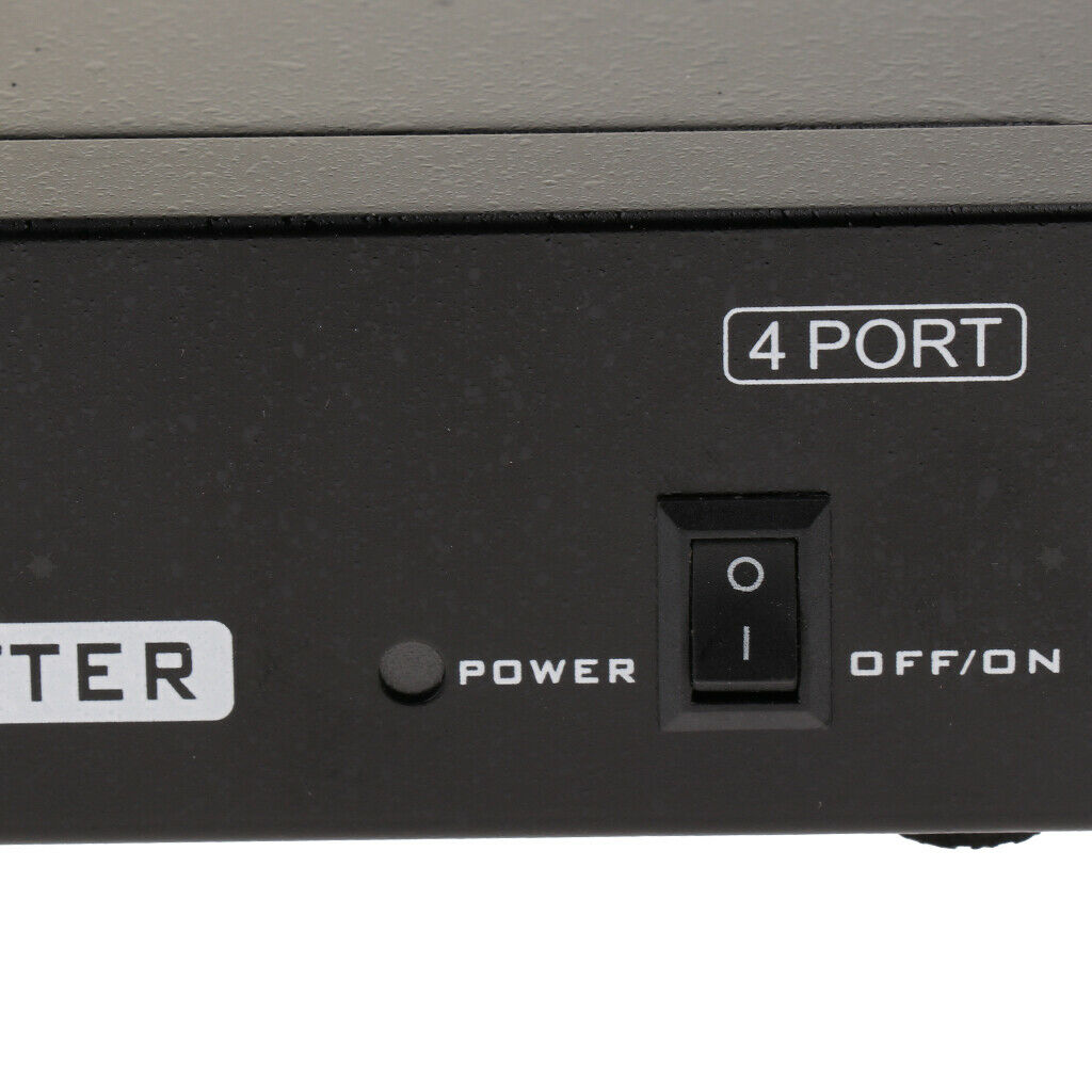 4-Port BNC Composite Video Splitter Distribution For  DVR 1x4