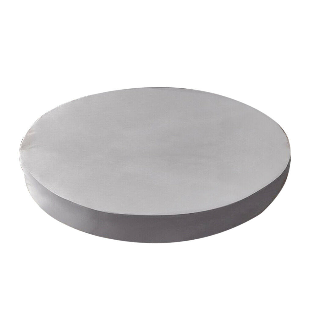 Pure Cotton Round Bed Cover Bed Fitted Sheet Home Textile 200x200cm Gray