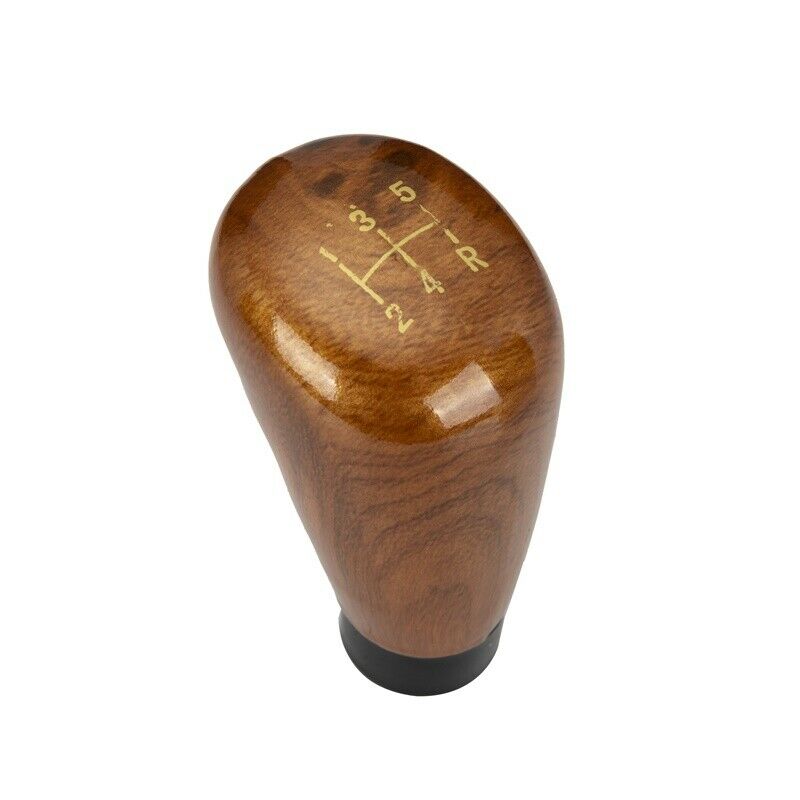 5-Speed Manual Transmission Wood Style Gear Shift Knob Shifter Stick Universal
