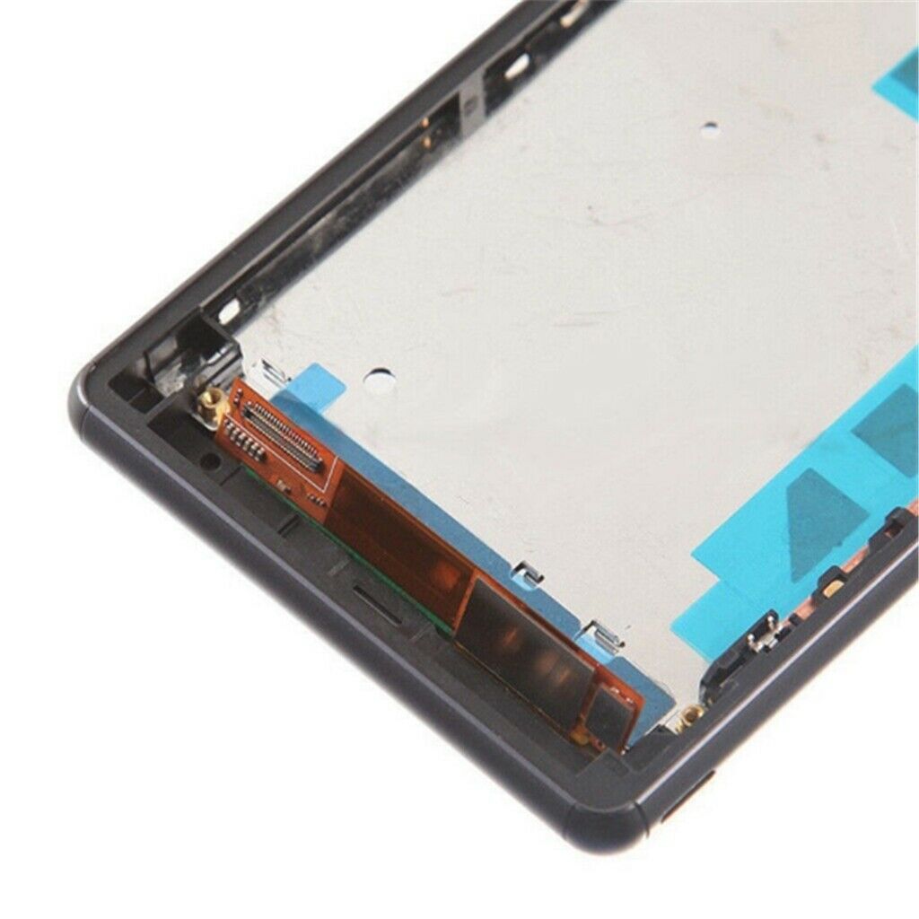 1Set LCD Display & Touch Screen Digitizer Frame For Sony Z3 D660,D6643 Black