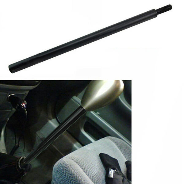 10" Black SHIFT KNOB EXTENSION FOR MANUAL GEAR SHIFTER LEVER EXTENDED Pretty