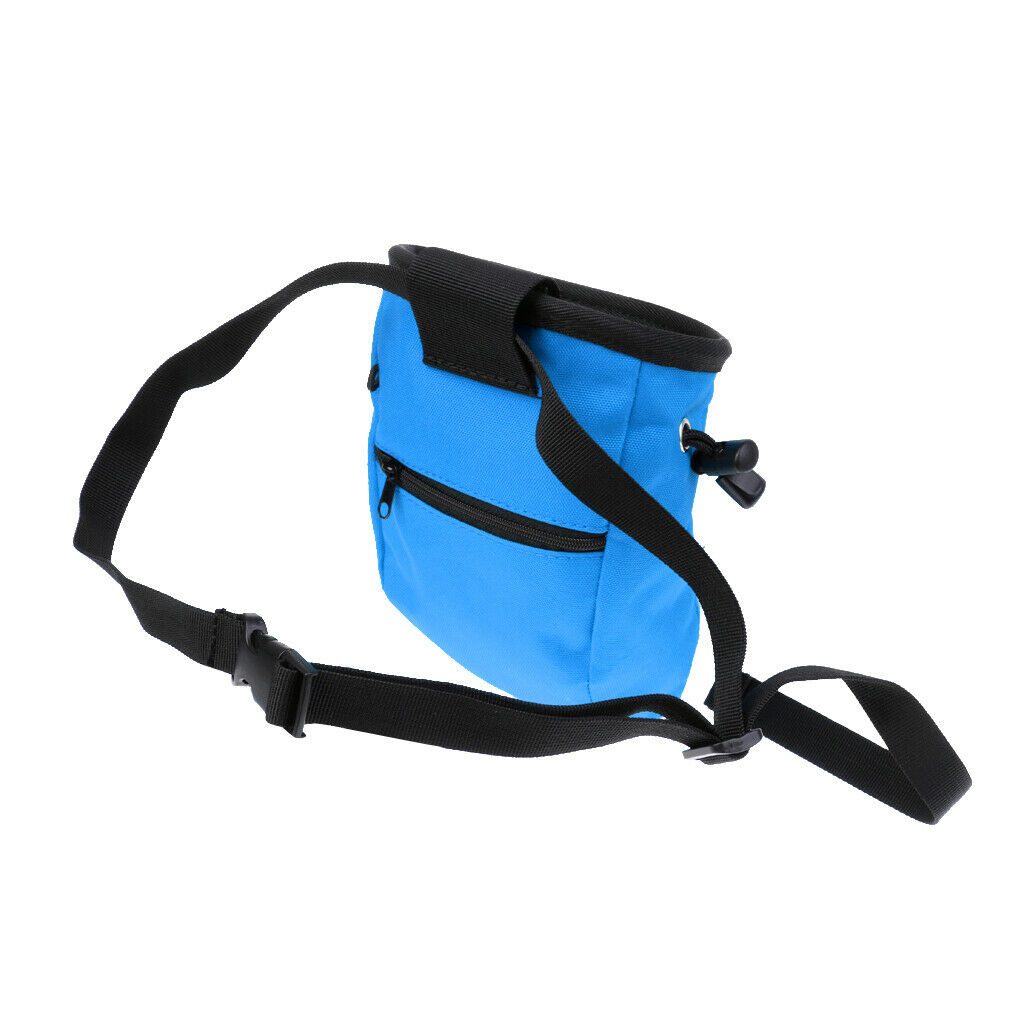 2Pcs Chalk Bags Pouch & Quick Release Belt for Rock Climbing Weightlifting