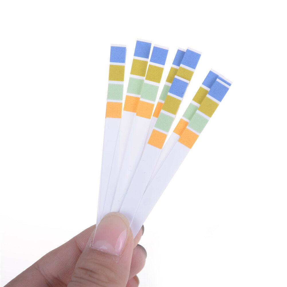 100Strips 1-14 PH Alkaline Acid Indicator Paper Water Saliva Litmus Testing BDAU