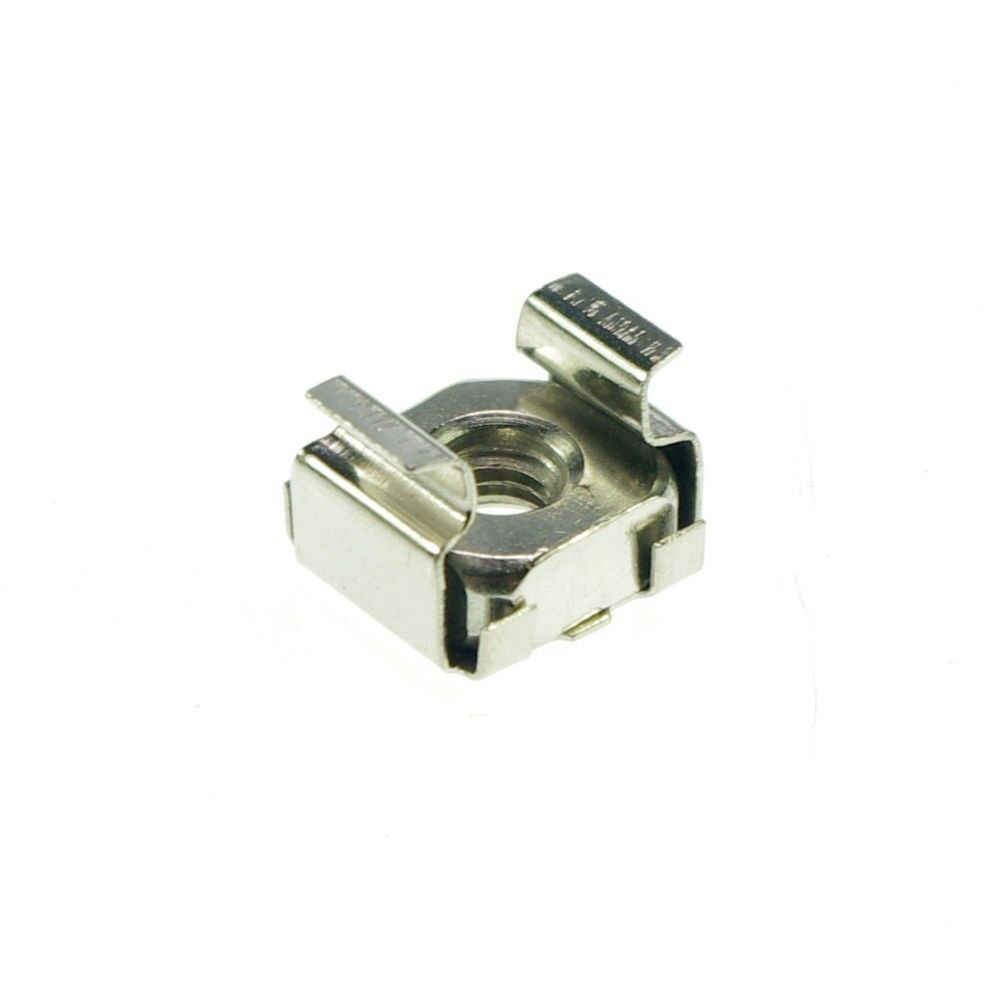 Lot25 Metric Steel M8 Retainer Cage Clip On Square Nuts Freeship to Worldwide