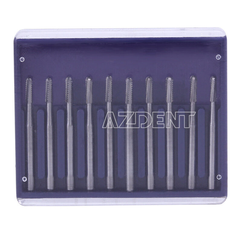 5 Kits Dental Lab Carbide Tungsten Steel Burs Drills FG1958 for High Speed