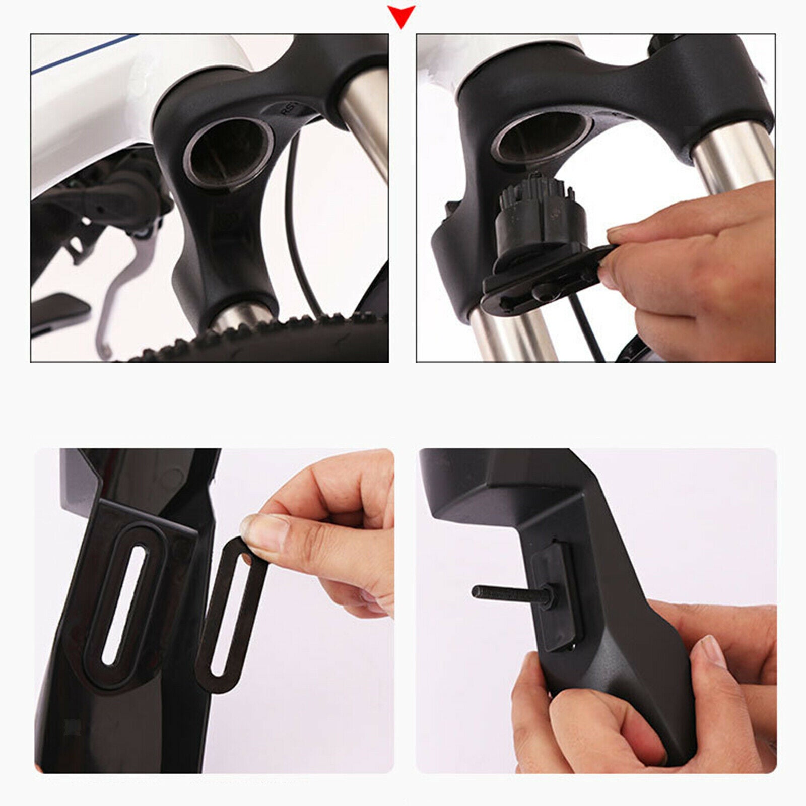 Bike Mud Guard Mountain Bicycle Wheel Fenders Steady Thicken Widen for Road
