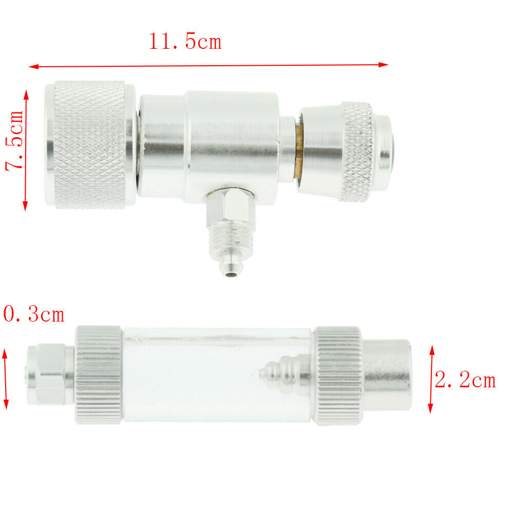 CO2 Regulator Aquarium Solenoid Valve Bubble Counter Plant Grow System for Fish