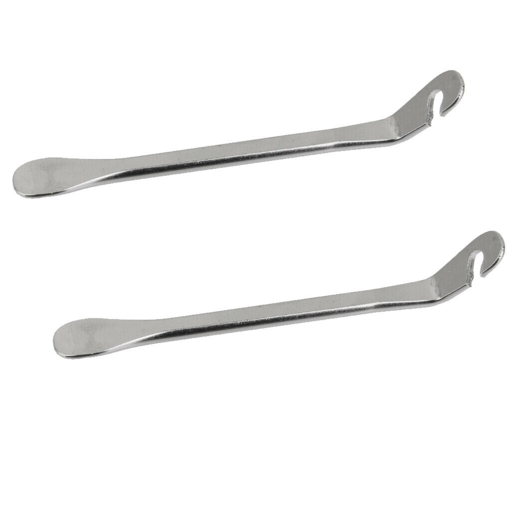 2x  Steel Curved Tire Iron Pry Bar Tire Changing Tool