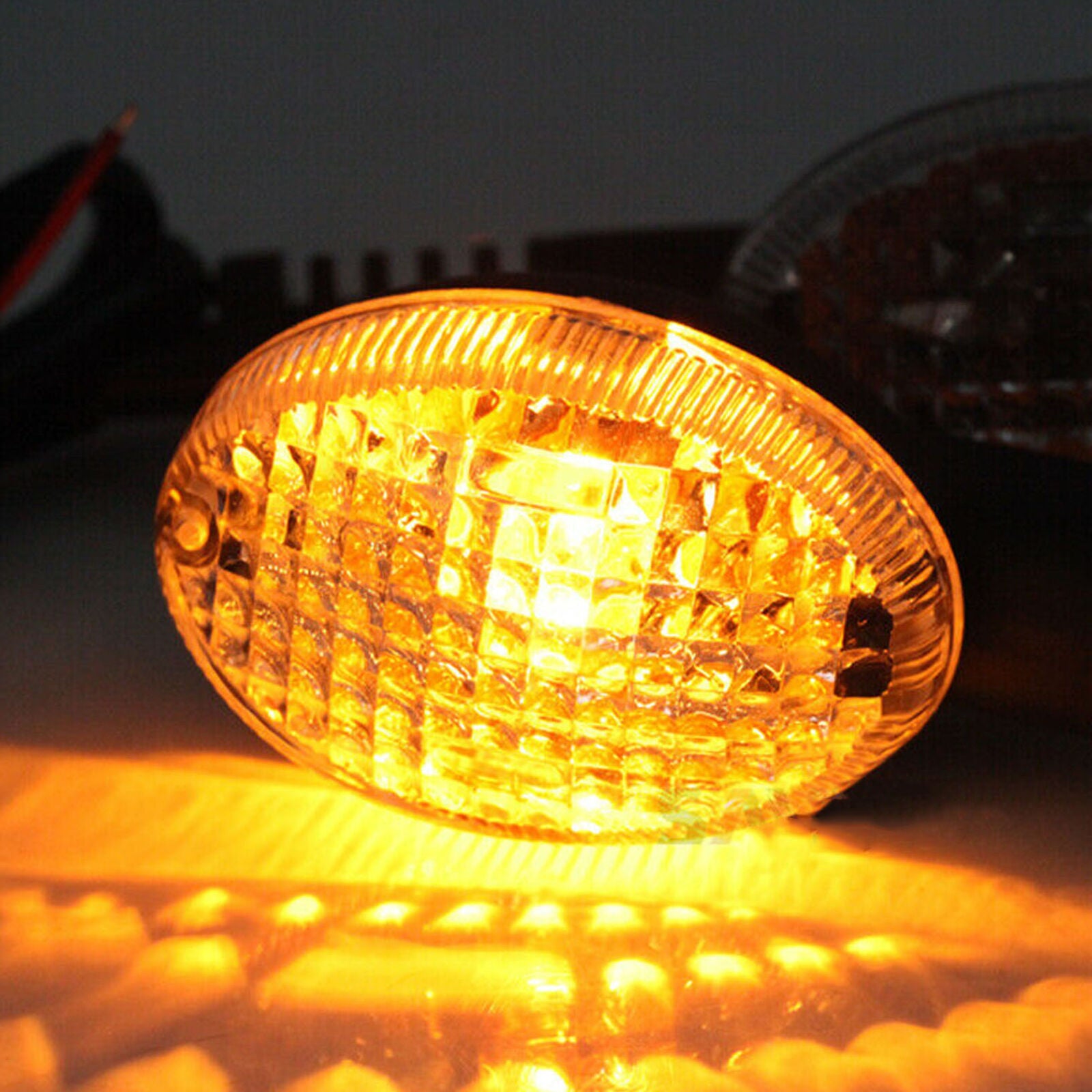 Front Rear Turn Signals Blinker Indicator For Kawasaki KLX250X XT 660R 660X C UE