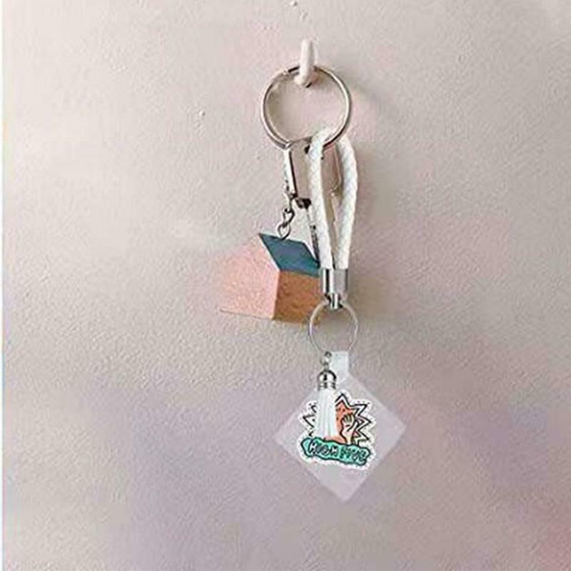 Acrylic Keychain Blanks Bulk Acrylic Ornament Blanks for Vinyl Valentine's Day