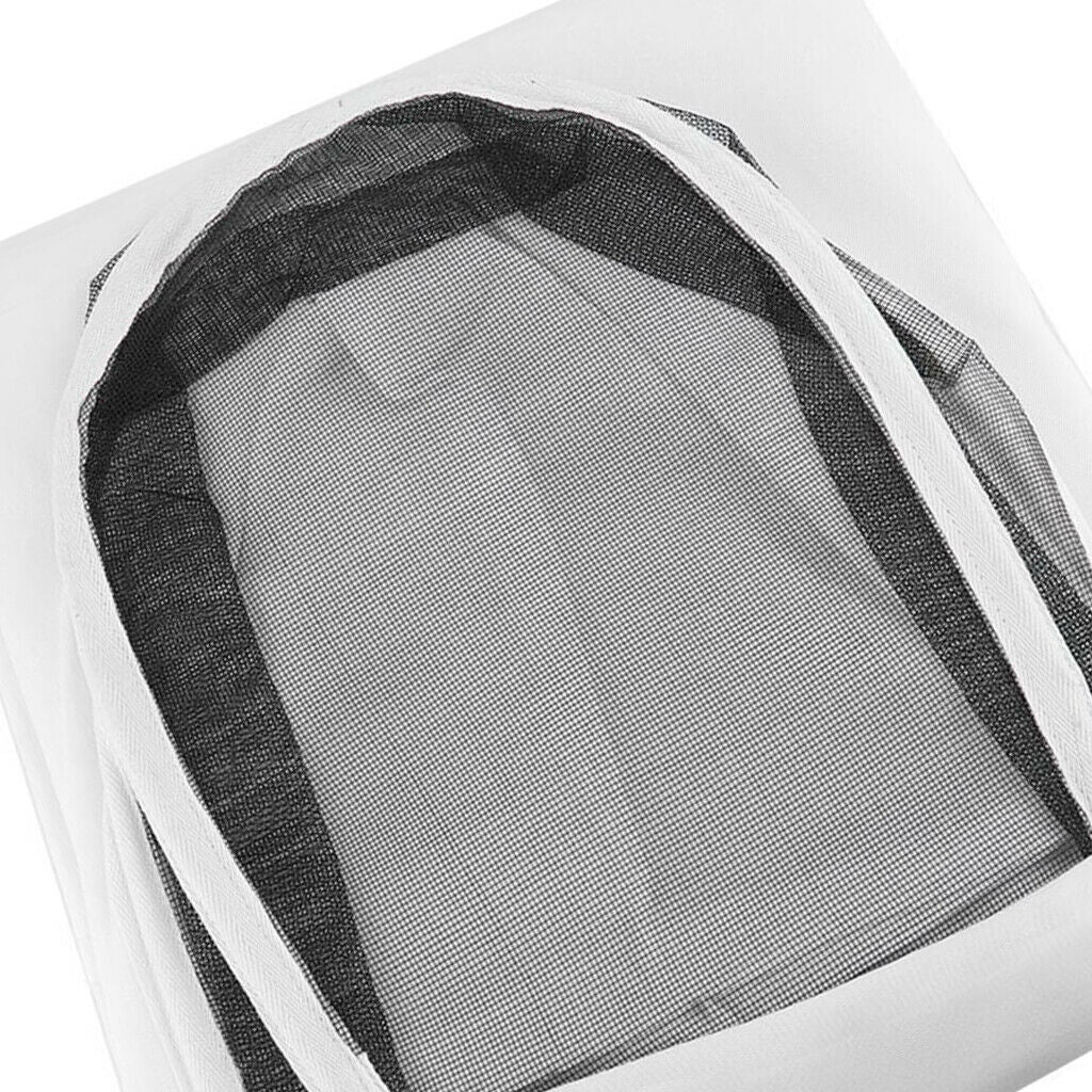 Professional Beekeeper Suit Beekeeping All Body Safe Veil Hat XXL White New