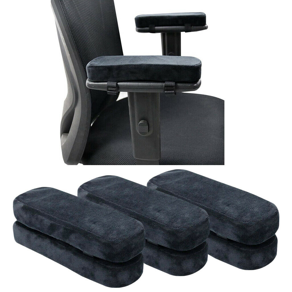 6x Soft Chair Armrest Covers Arm Rest Pillow Home Chair Elbow Relief Pads