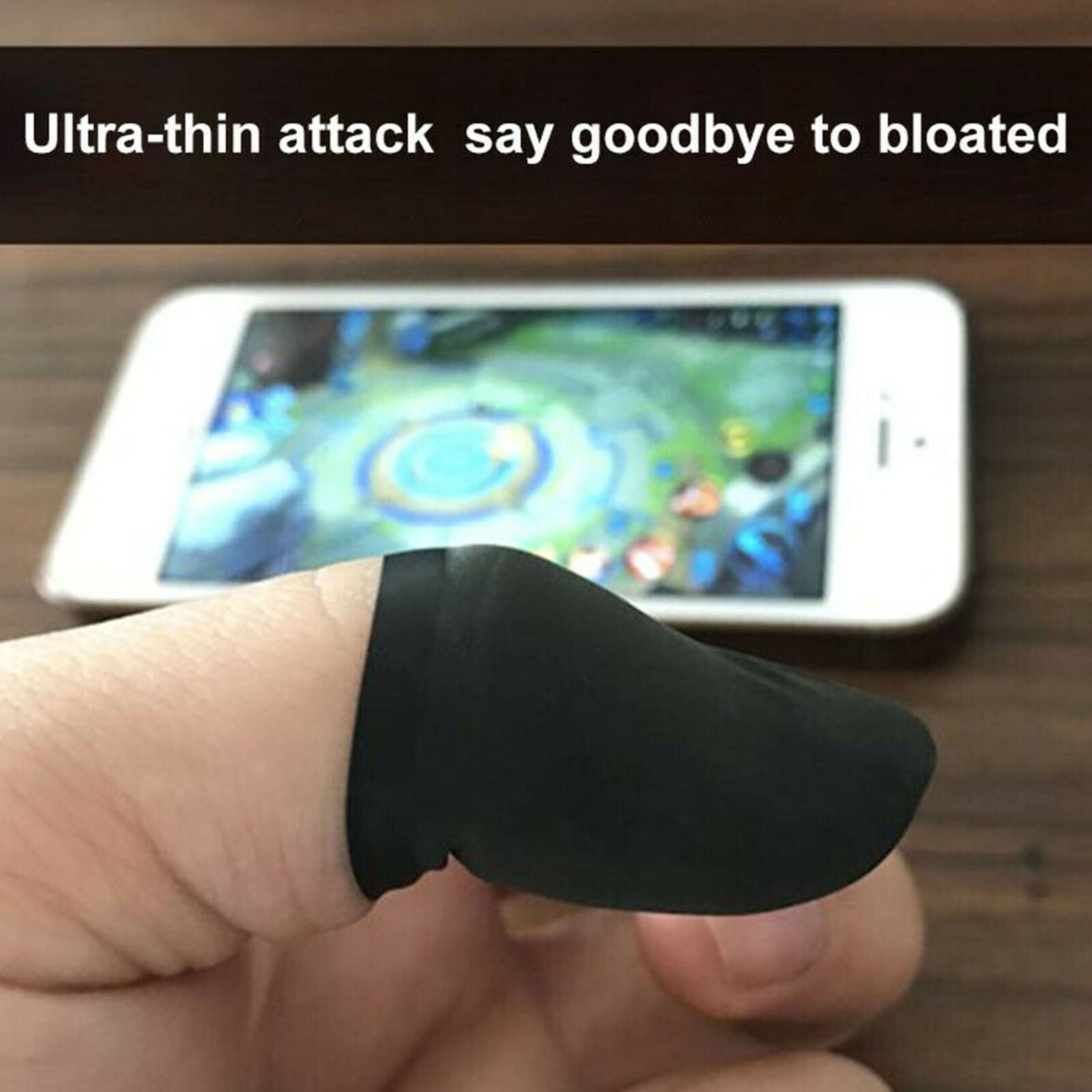 10Pcs Mobile Game Finger Sleeves Touch Screen Sweatproof Gloves For Mobile Game