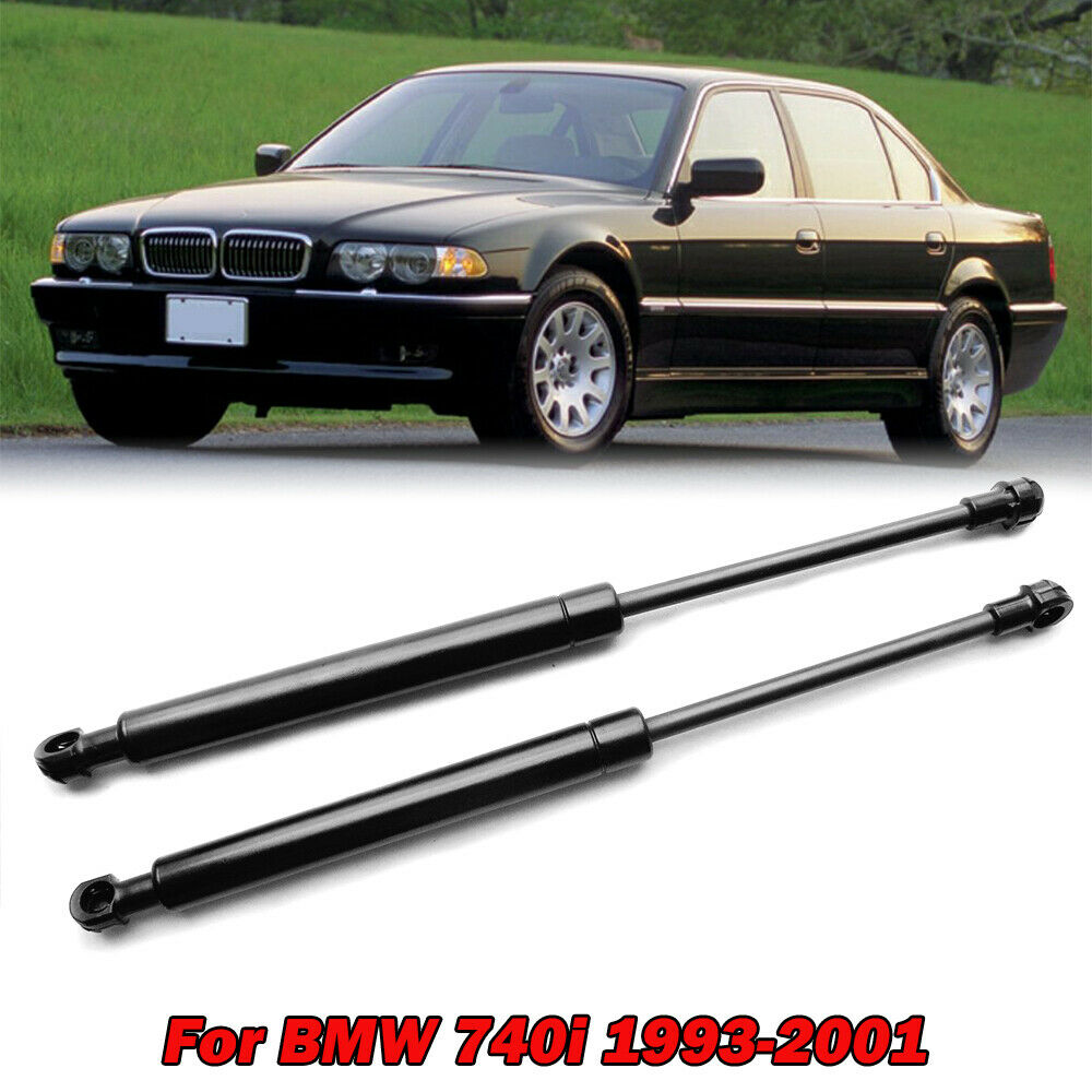 2Pcs Hood Gas Charged Lift Supports Shocks Kit Fits BMW 740i/740iL/750iL 93-2001