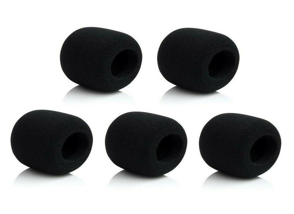 Dynamic Microphone Windscreen Foam Cover For SM58LC SM58 Beta58A Beta87 PG58 SLX