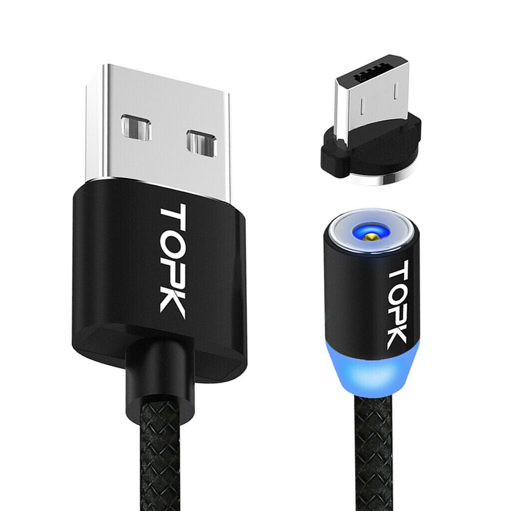 1M Light-up LED USB Data Sync Charge Charging Cable for Android Cell Phone