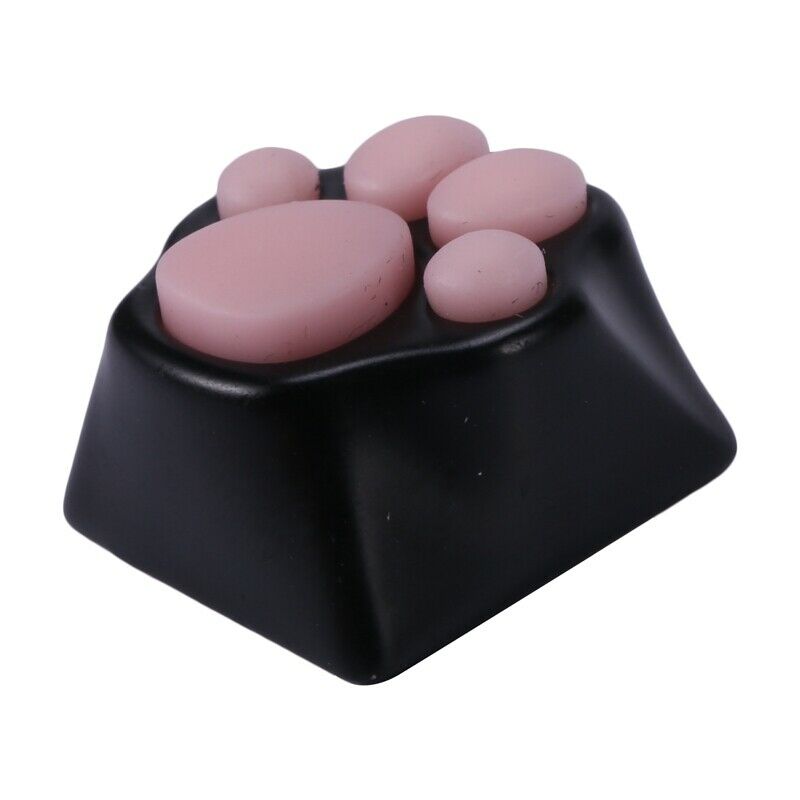 Cat Claw ESC Keycap PBT + silicone Keycap for Mechanical Keyboard-Black&Pink WL5