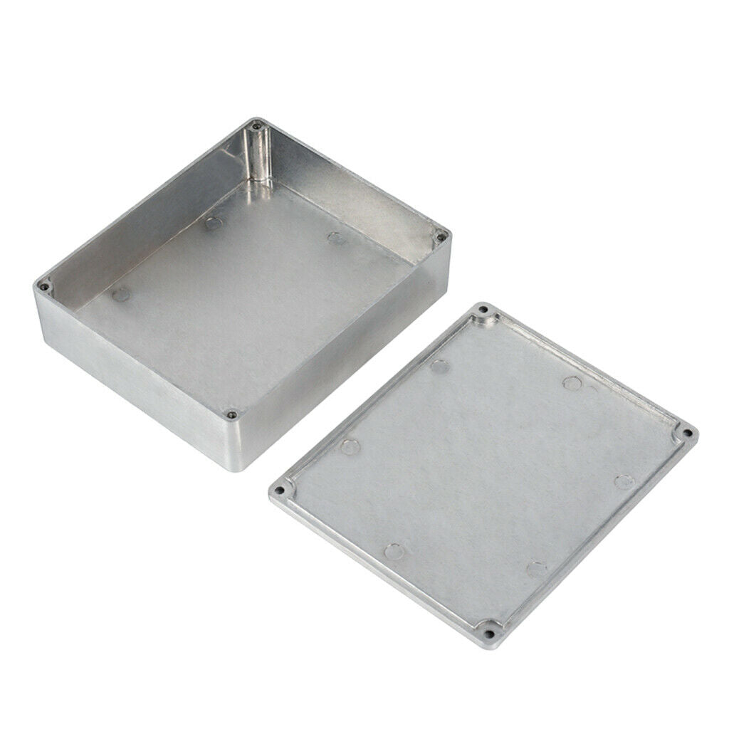 Aluminum Stomp Box Storage Guitar Effect Pedal Part Guitar Kits 14.5x12x4cm