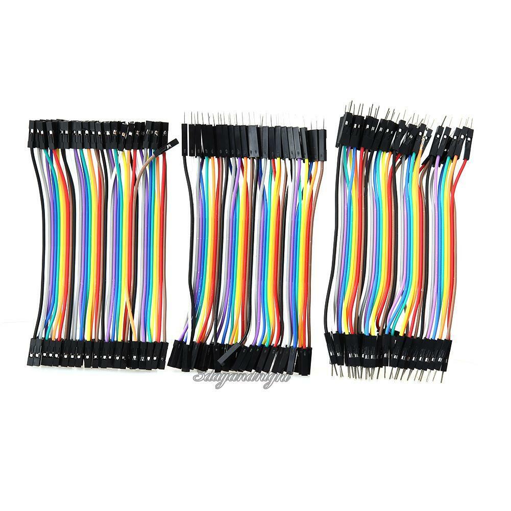 Male To Female Dupont 120Pcs 11 Cm Wire Jumper Line Cable for Arduino Breadboard