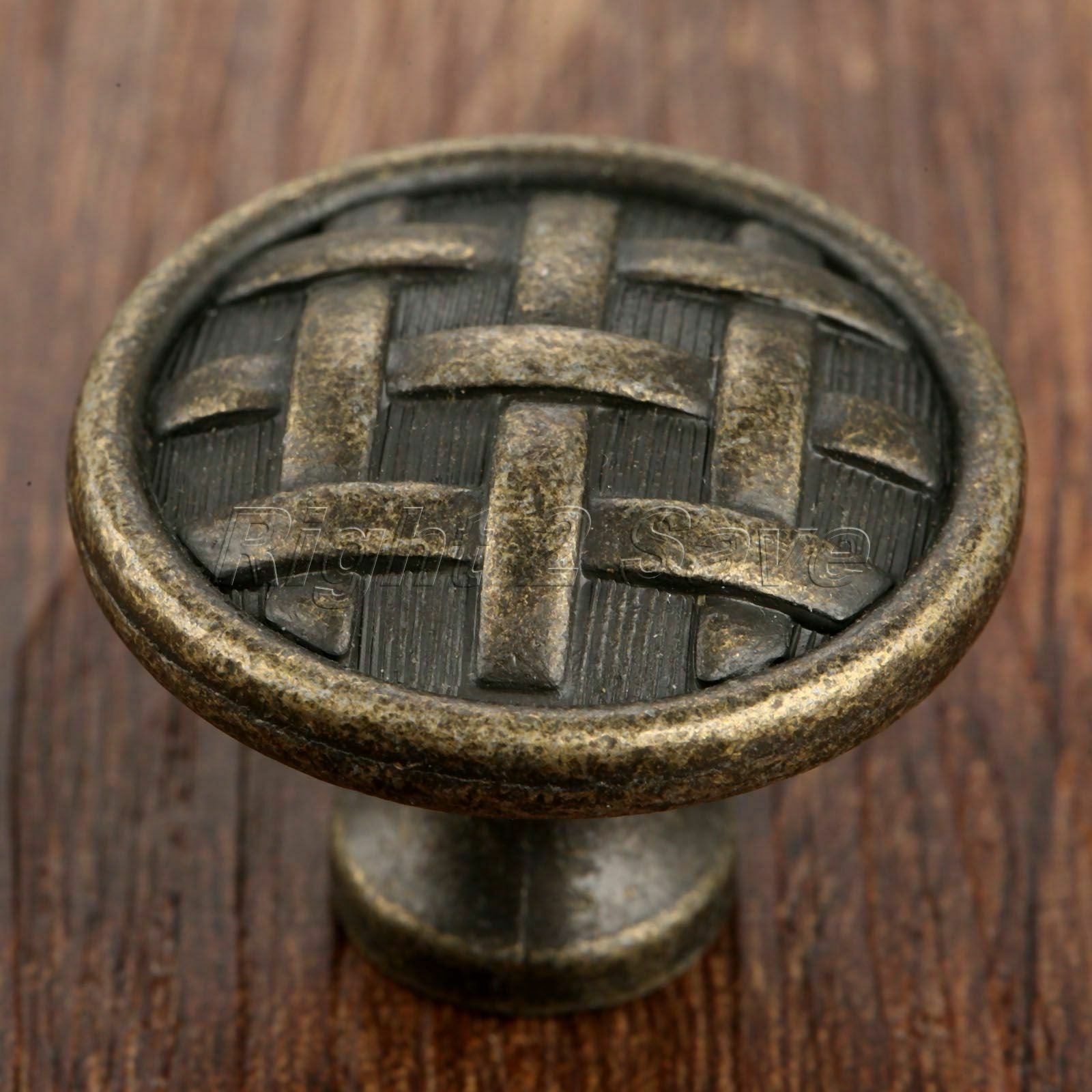 1pc Elegant Furniture Door Pull Handle Retro Round Cabinet Drawer Knob Hardware