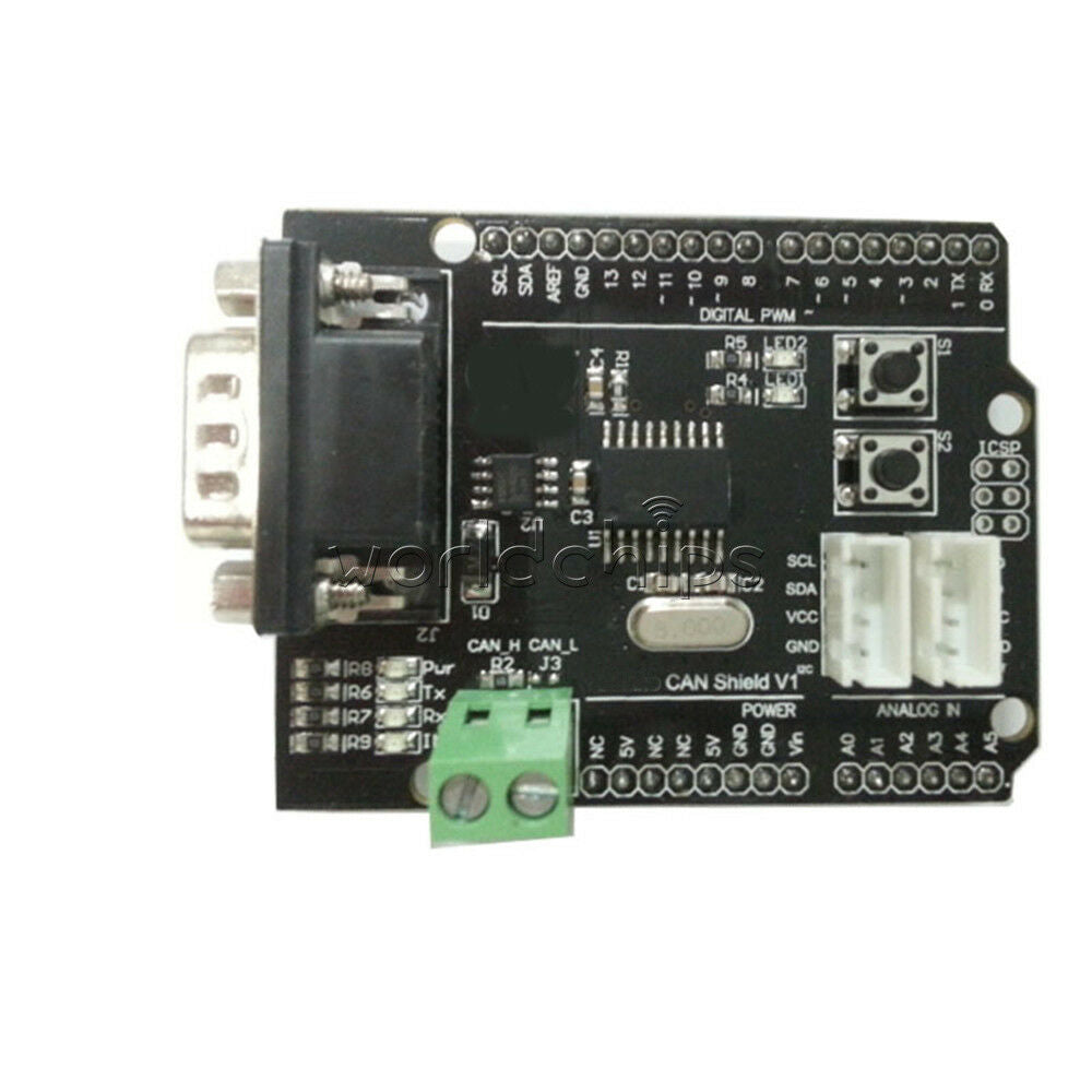 New MCP2515 Can Bus controller shield board module For arduino