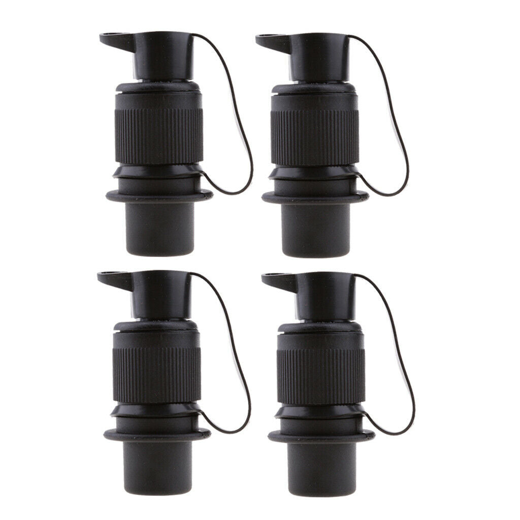 4pcs 12V 3Pin Electrical Cable Connector Plug Socket for Trailer Caravan Truck