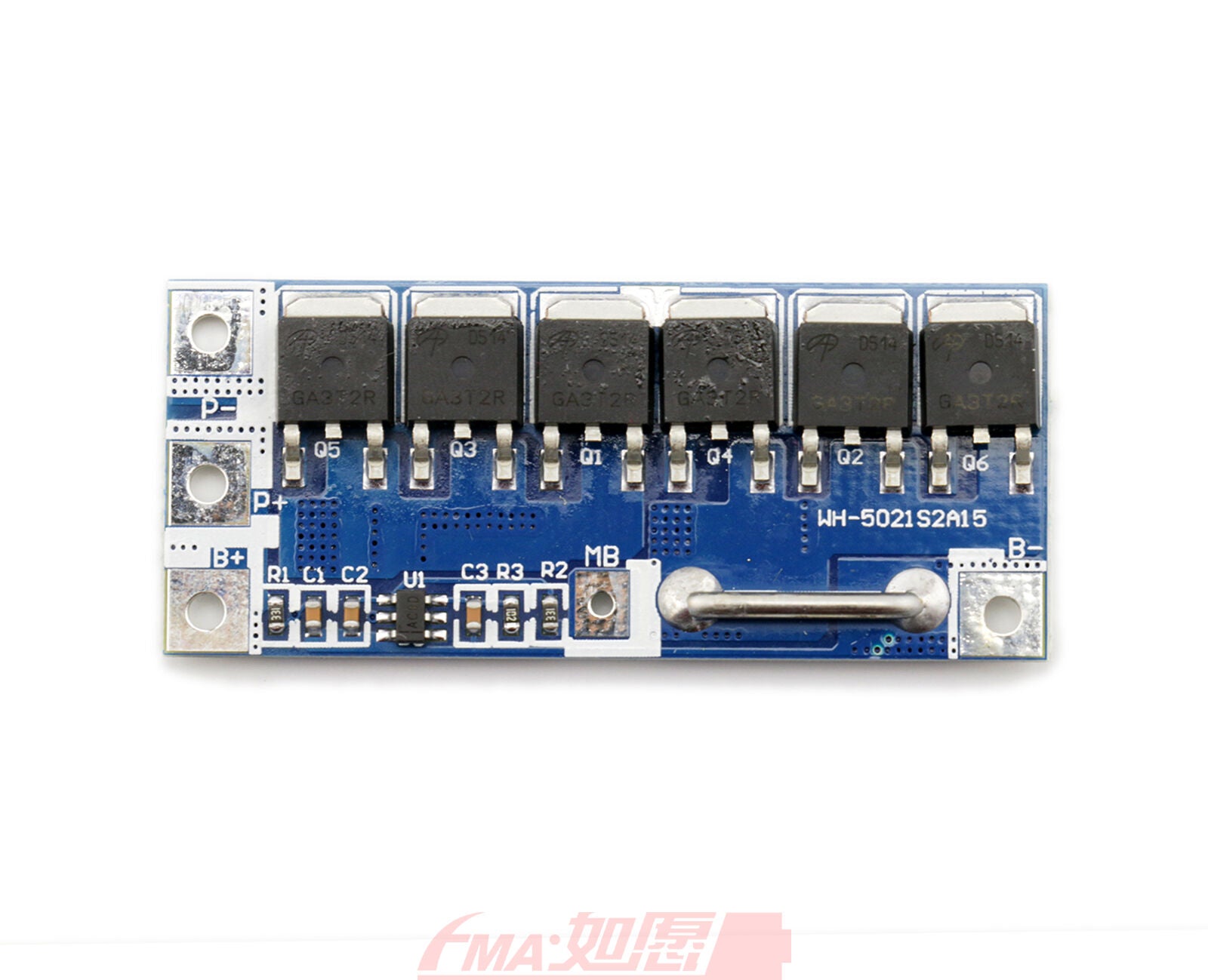 7.2V 7.4V 2S Li-ion Li-Po Battery 15A Protection Circuit Module BMS PCM 2SW009