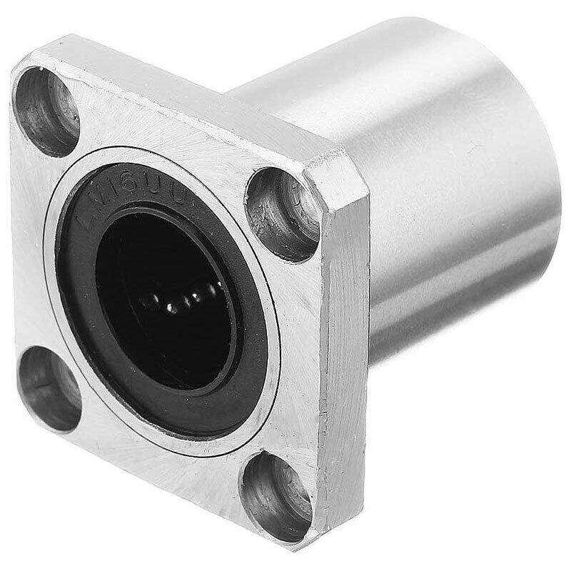 Flange Linear Motion Bushing Ball Bea 16mmx28mmx37mm (LMK16UU 2 Pcs) K1R9