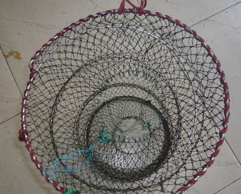 Sale Crab fish Trap Cast Net Lobster Crawfish Shrimp Trap Cage Fishing Yabbie Lt