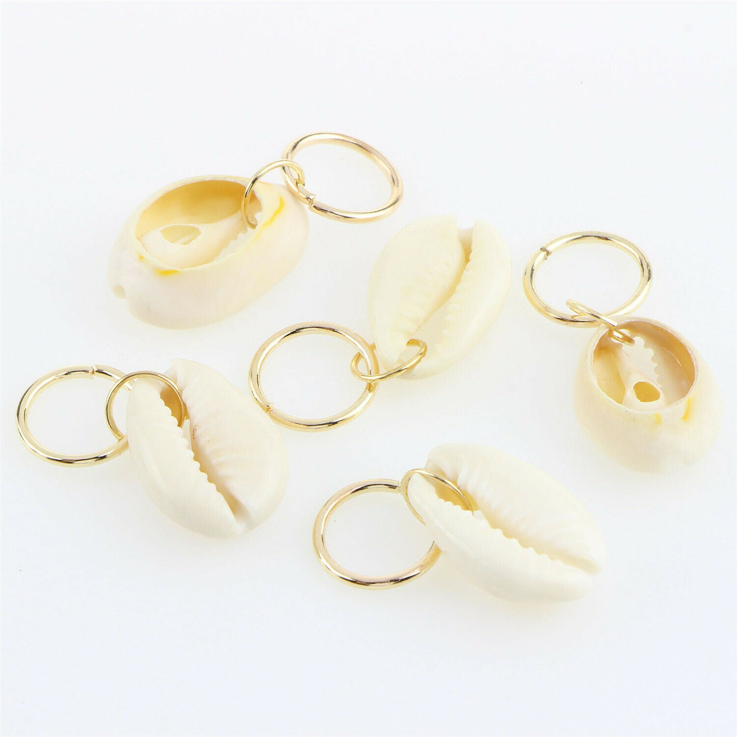 80 Mix Lot Dreadlocks Braid Ring Cuffs Beads Hair Clips Pendants DIY Jewelry Set