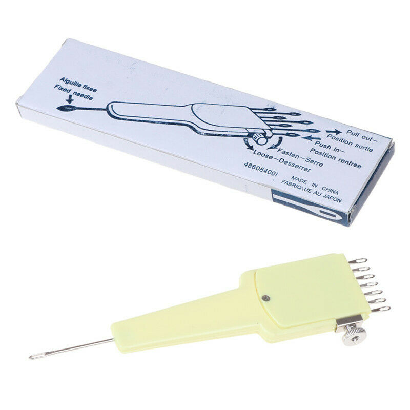 1x7 Needles Adjustable Transfer Tool For 4.5mm/9mm Knitting Sewing Mach a_Y Tt