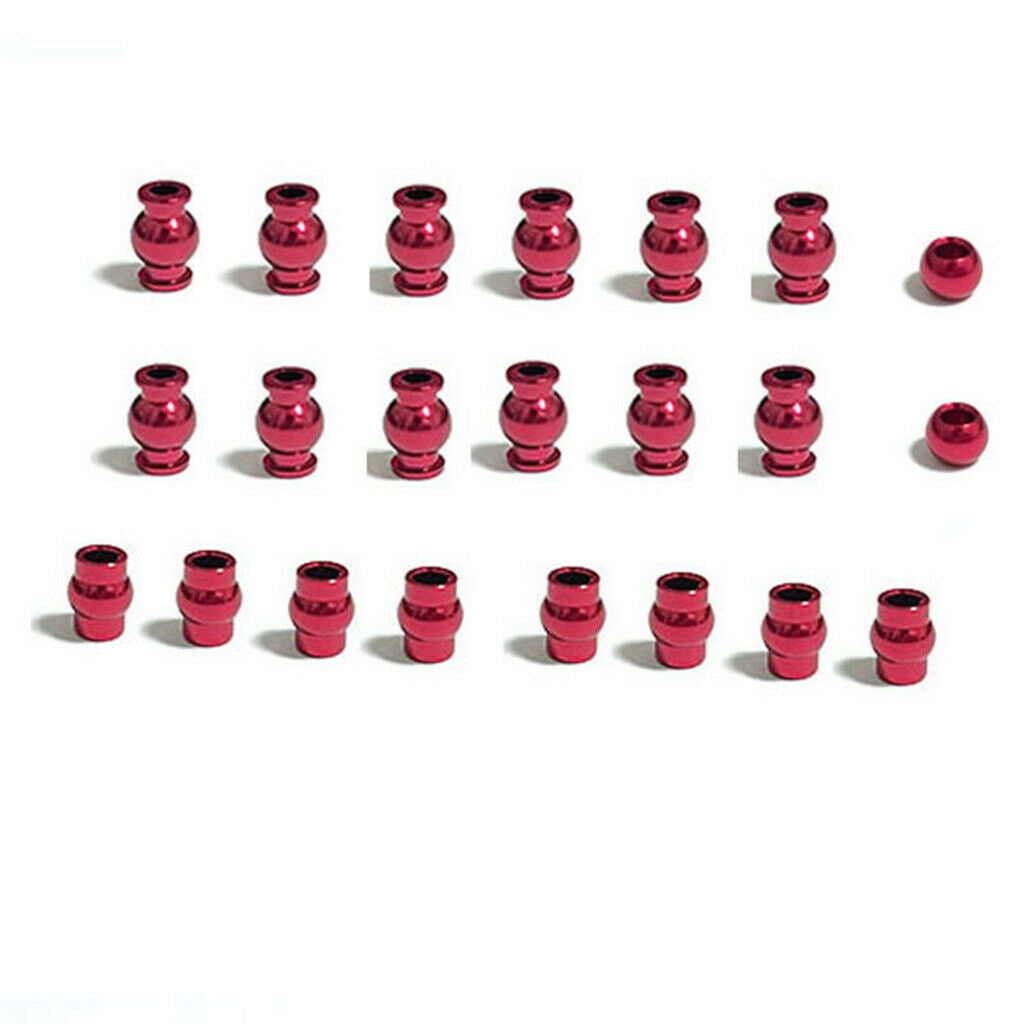 22pcs Aluminum Alloy RC Ball Head for Arrma Typhon 3S BLX 1/10 Truck Parts