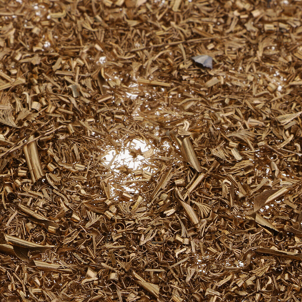 Natural crushed brass for jewelry making