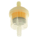 Plastic Universal Gas Filter for 6mm 1/4'' Fuel Line Engine Accessories
