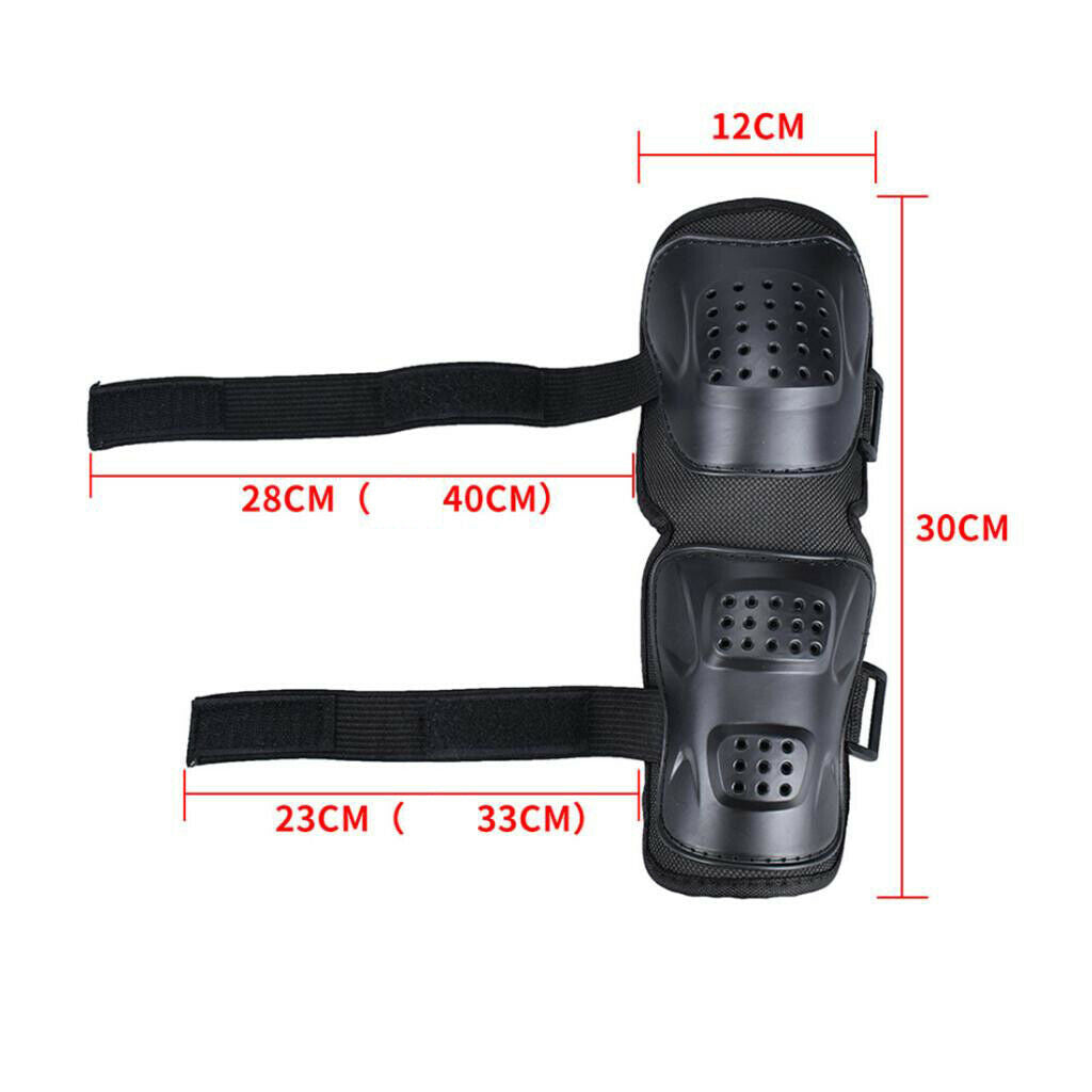 Motocross protective equipment Breathable Break-proof knee pads 4-piece
