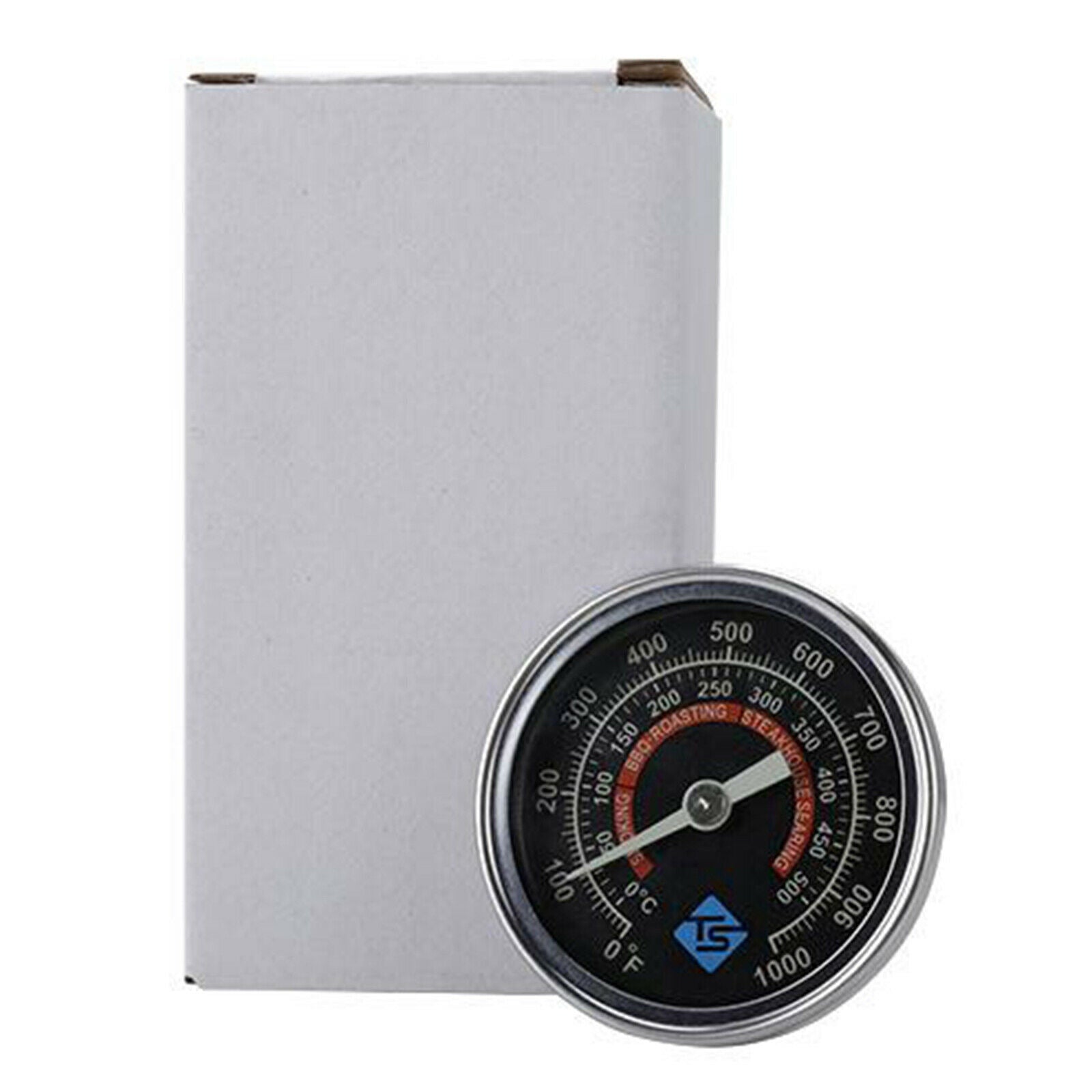 Celsius Stainless Steel BBQ Smoker Grill Thermometer Temperature Gauge Barbecue