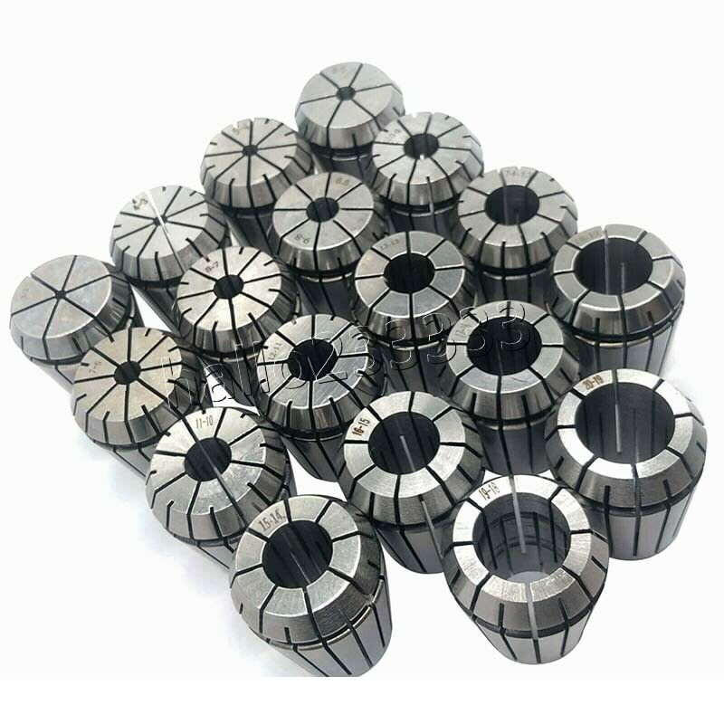 17PCS ER25 Φ1~16mm Spring Collet Chuck For Engraving Machine Lathe Milling Tool