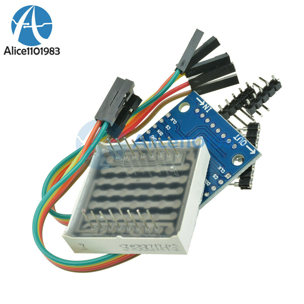 MAX7219 dot matrix module Arduino microcontroller module control Display DIY KIT