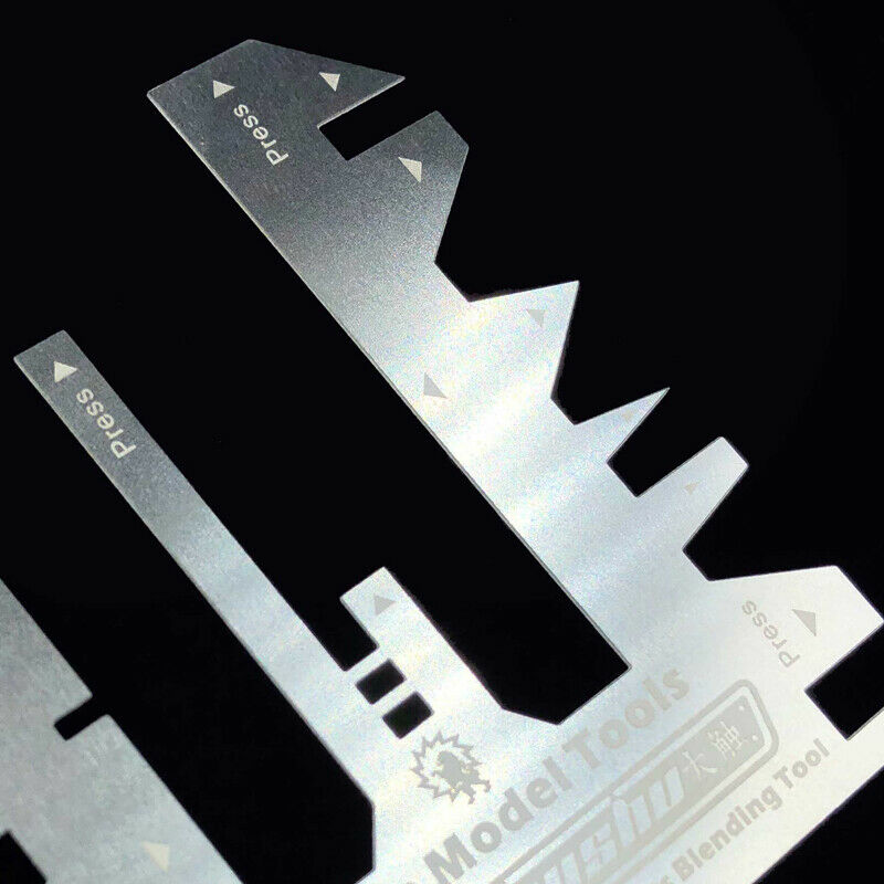 Tanks Ships Photo Etched Parts Bending Tool Hand Pressure Auxiliary Ruler TMW