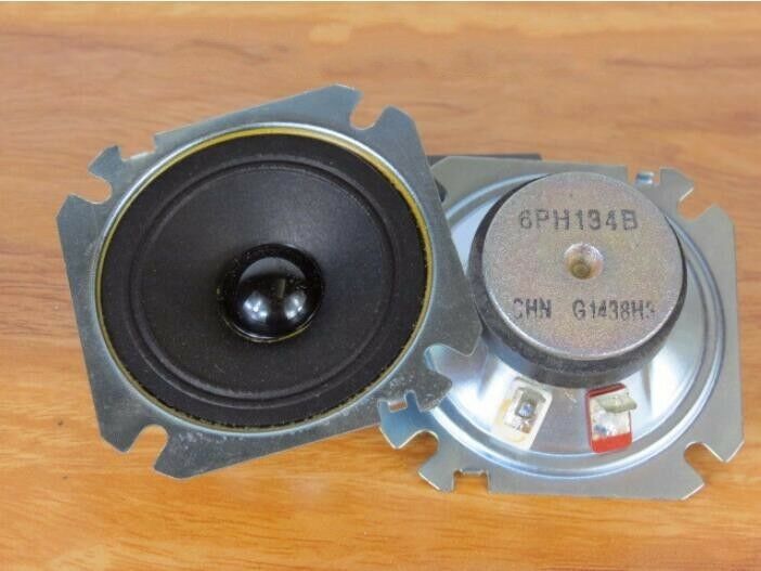 2pcs 2.5"inch 6Ω 60W Tweeters Speaker Loudspeaker 6ohm Paper cone Audio Parts
