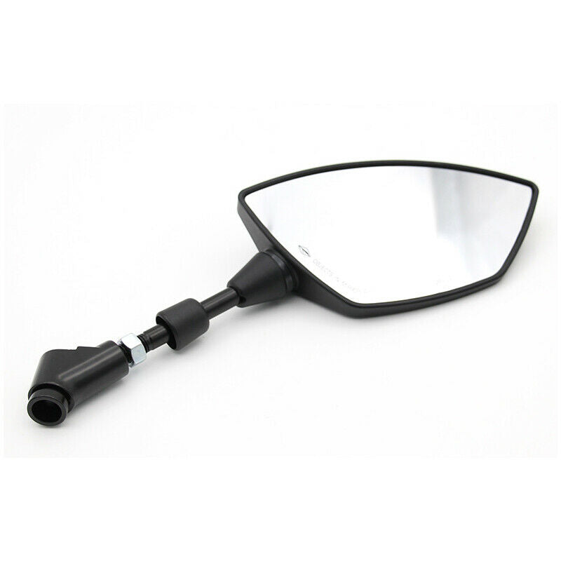 Universal Motorcycle Scooter Rotatable Big Vision Rearview Mirrors w/ Mountings