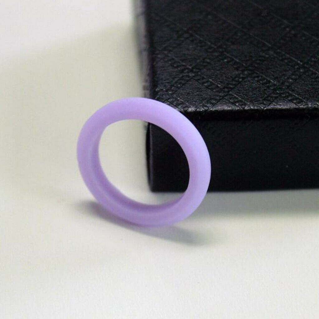 Silica Rings for Finger Silicone Rubber Weddings Engagement Rings Jewelry 5