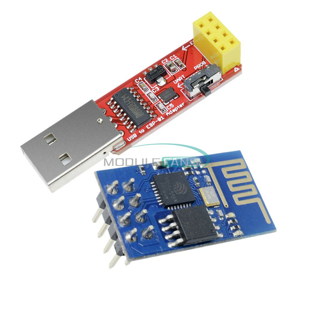 ESP-01/01S USB to ESP8266 with CH340G Driver Wireless Wifi Adapter Module