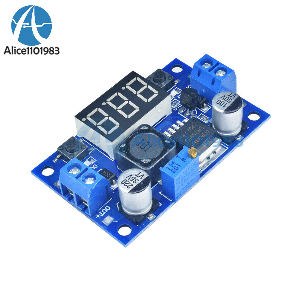 10PCS LM2596 Buck Step-down Power Converter Module DC 4V-40V To DC 1.3V-37V