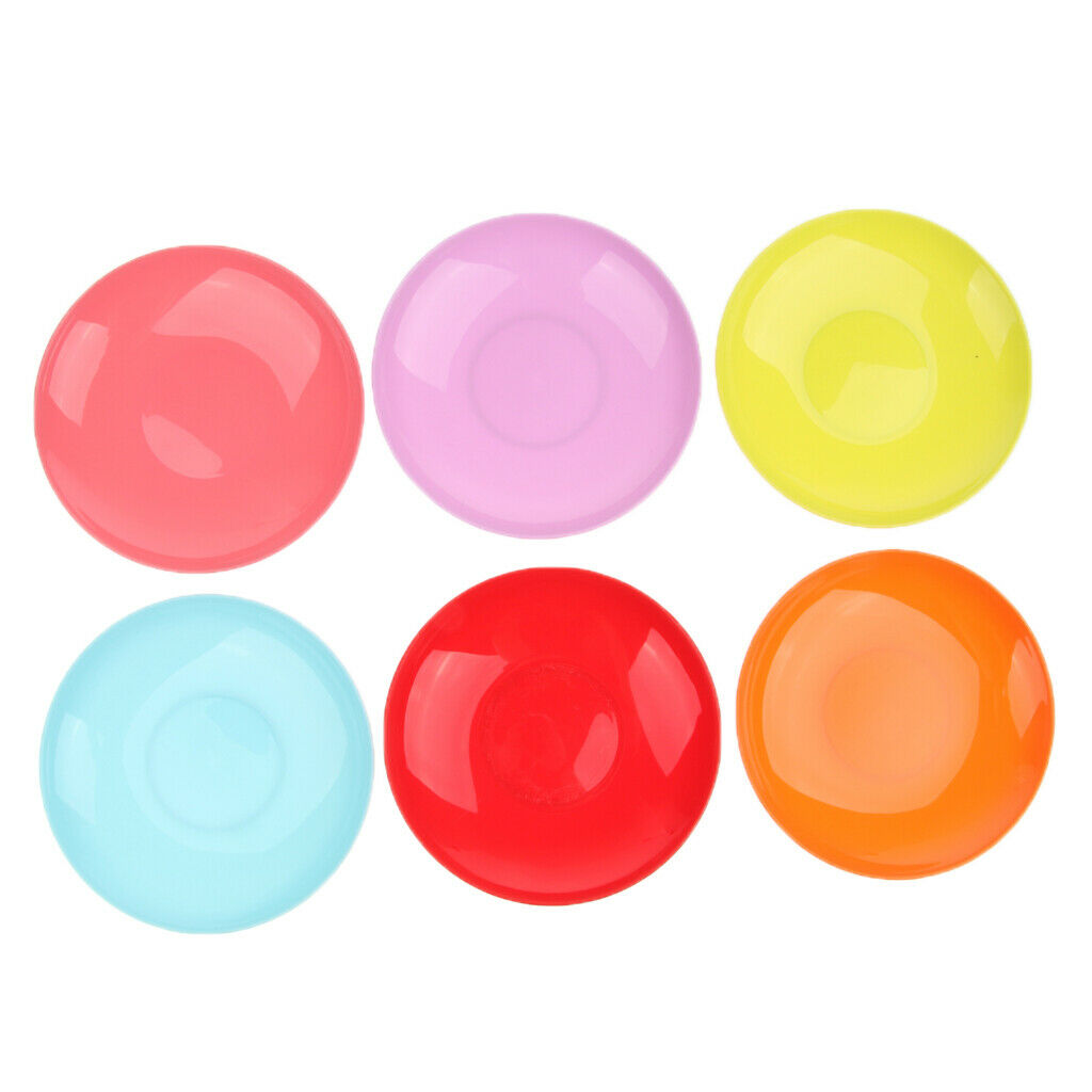 6pcs/Set Serving Plates Dishes Food Snack Sugars Container for Outdoor Camping
