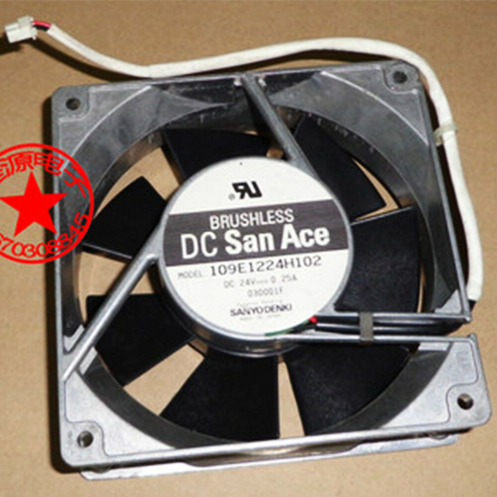 For Sanyo 109E1224H102 12038 12CM 24V 0.25A high temperature cooling fan