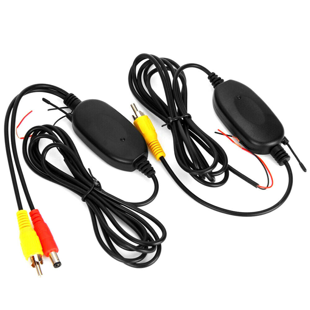 2.4GHz Wireless RCA Video Transmitter and Receiver for Car rear view Camera DVD