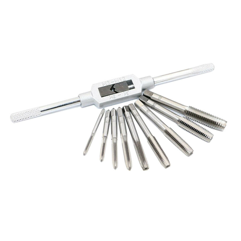 20Pcs/Set Tap Wrench Metric Manual Screw Tap Screwdriver Bit Set M3-M12